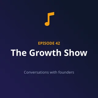 Podcast Cover — editable blue business template, instagram post