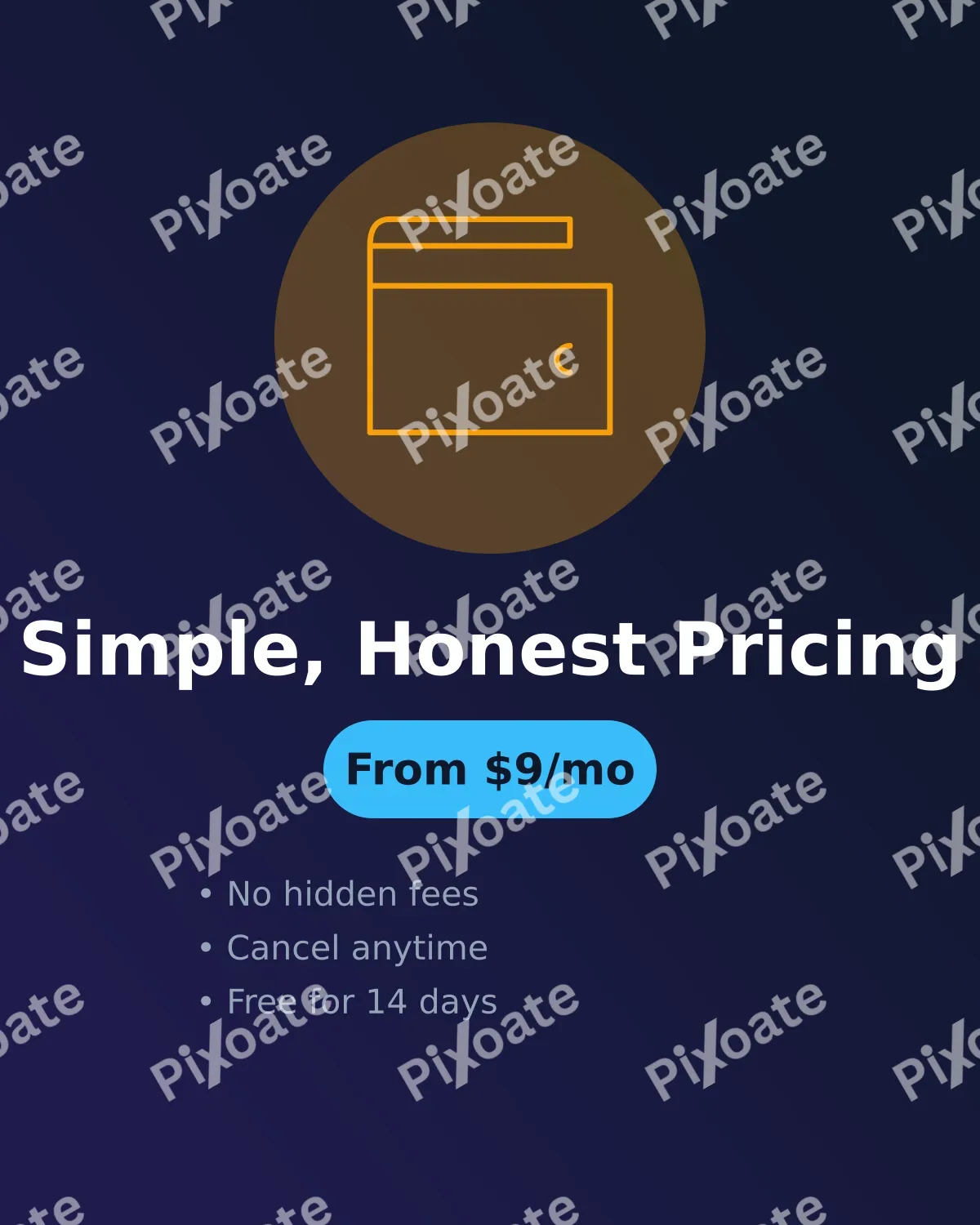 Pricing Plans Pricing Plans — editable blue business template, instagram portrait