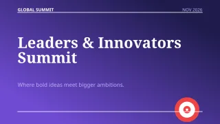Summit — editable blue business template, youtube thumbnail