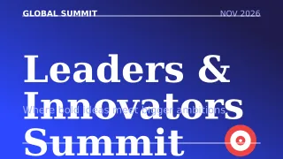 Summit — editable blue business template, youtube thumbnail