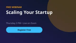 Webinar — editable blue business template, youtube thumbnail