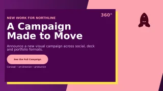 Monolith Creative Campaign Launch Project Deck — editable black creative studio template, youtube thumbnail