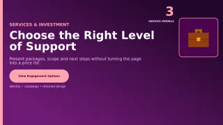 Precision Creative Pricing Guide Project Deck — editable black creative studio template, youtube thumbnail