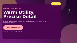 Prism Creative Direction Board Project Deck — editable black creative studio template, youtube thumbnail