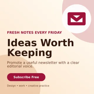 Aurora Creator Newsletter Square Post — editable white creator template, instagram post