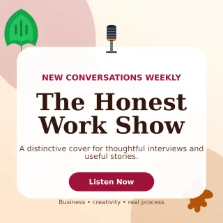 Botanical Podcast Cover Square Post — editable white creator template, instagram post