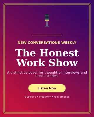 Luxe Podcast Cover Portrait Post — editable purple creator template, instagram portrait