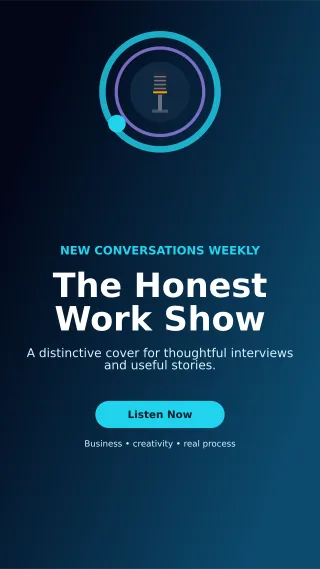 Orbit Podcast Cover Story — editable black creator template, story / reel