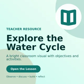 Aurora Lesson Plan Social Post — editable white education template, instagram post