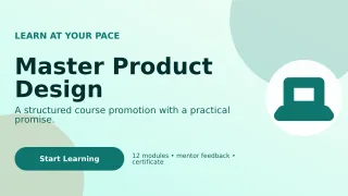 Aurora Online Course Wide Ad — editable white education template, youtube thumbnail