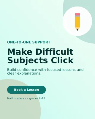 Aurora Tutoring Service Poster — editable white education template, instagram portrait