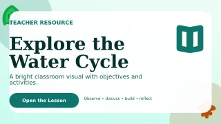 Botanical Lesson Plan Wide Ad — editable white education template, youtube thumbnail