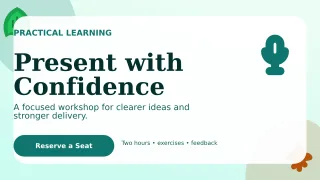 Botanical Skills Workshop Wide Ad — editable white education template, youtube thumbnail