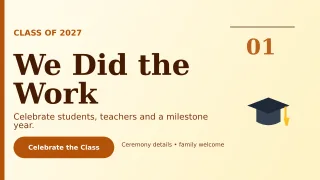 Editorial Graduation Announcement Wide Ad — editable white education template, youtube thumbnail