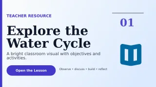 Editorial Lesson Plan Wide Ad — editable white education template, youtube thumbnail