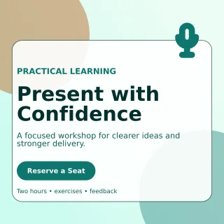 Glass Skills Workshop Social Post — editable white education template, instagram post