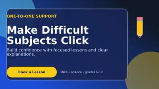 Glass Tutoring Service Wide Ad — editable blue education template, youtube thumbnail