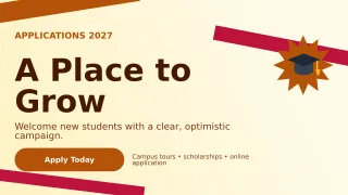 Kinetic Admissions Open Wide Ad — editable white education template, youtube thumbnail