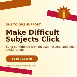 Kinetic Tutoring Service Social Post — editable white education template, instagram post
