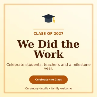 Luxe Graduation Announcement Social Post — editable white education template, instagram post