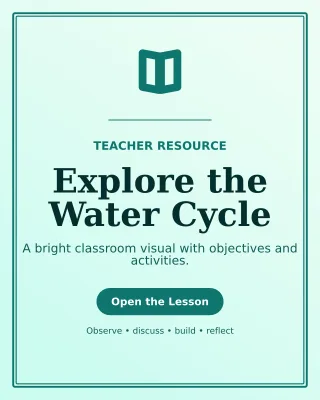 Luxe Lesson Plan Poster — editable white education template, instagram portrait