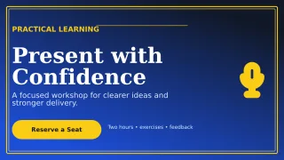Luxe Skills Workshop Wide Ad — editable blue education template, youtube thumbnail