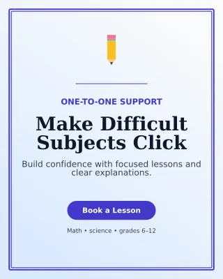 Luxe Tutoring Service Poster — editable white education template, instagram portrait