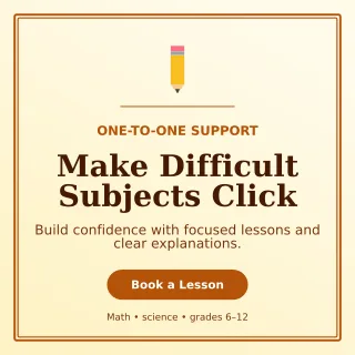 Luxe Tutoring Service Social Post — editable white education template, instagram post
