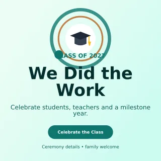 Orbit Graduation Announcement Social Post — editable white education template, instagram post
