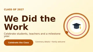 Orbit Graduation Announcement Wide Ad — editable white education template, youtube thumbnail