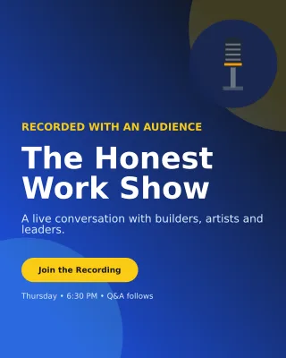 Aurora Live Podcast Poster — editable blue entertainment event template, instagram portrait