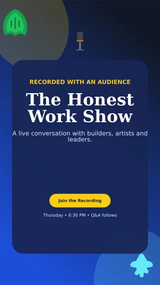Botanical Live Podcast Digital Flyer — editable blue entertainment event template, story / reel