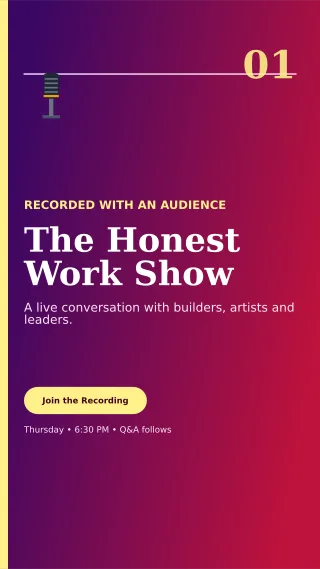 Editorial Live Podcast Digital Flyer — editable purple entertainment event template, story / reel