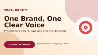 Aurora Brand Board Wide Ad — editable white graphic design template, youtube thumbnail