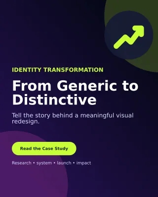 Aurora Design Case Study Poster — editable black graphic design template, instagram portrait