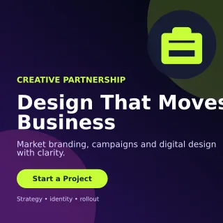 Aurora Design Services Social Post — editable black graphic design template, instagram post
