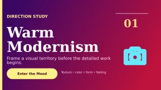 Editorial Creative Moodboard Wide Ad — editable purple graphic design template, youtube thumbnail