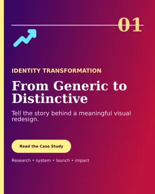 Editorial Design Case Study Poster — editable purple graphic design template, instagram portrait