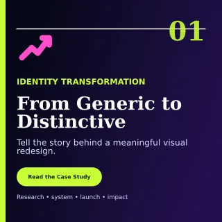 Editorial Design Case Study Social Post — editable black graphic design template, instagram post