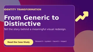 Glass Design Case Study Wide Ad — editable purple graphic design template, youtube thumbnail