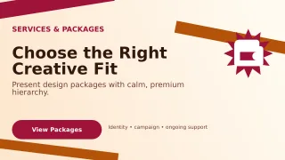 Kinetic Design Pricing Guide Wide Ad — editable white graphic design template, youtube thumbnail