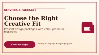 Luxe Design Pricing Guide Wide Ad — editable white graphic design template, youtube thumbnail