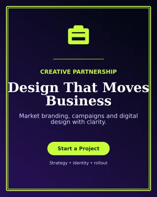Luxe Design Services Poster — editable black graphic design template, instagram portrait