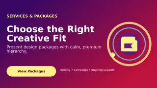 Orbit Design Pricing Guide Wide Ad — editable purple graphic design template, youtube thumbnail