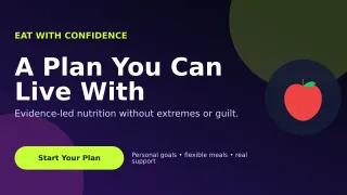 Aurora Nutrition Coaching Wide Ad — editable black health and fitness template, youtube thumbnail