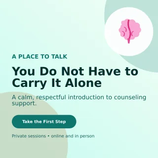 Aurora Therapy Practice Social Post — editable white health and fitness template, instagram post