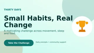 Aurora Wellness Challenge Wide Ad — editable white health and fitness template, youtube thumbnail