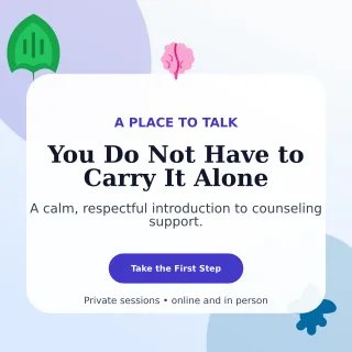 Botanical Therapy Practice Social Post — editable white health and fitness template, instagram post