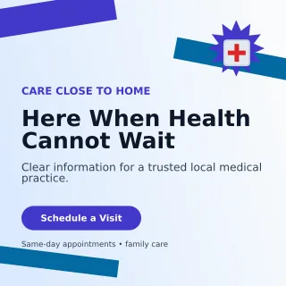 Kinetic Medical Clinic Social Post — editable white health and fitness template, instagram post