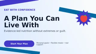 Kinetic Nutrition Coaching Wide Ad — editable white health and fitness template, youtube thumbnail